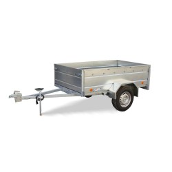 Прицеп бортовой одноосный Вектор ЛАВ 81011В, высокий борт
