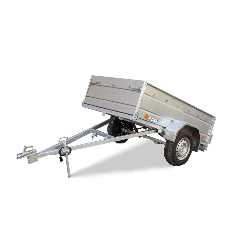 Прицеп бортовой одноосный Вектор ЛАВ 81011В, высокий борт