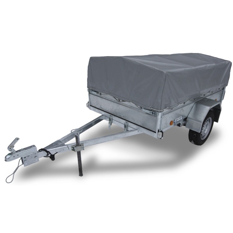 Прицеп бортовой одноосный Вектор ЛАВ 81011В, высокий борт