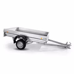 Прицеп бортовой одноосный Трейлер 829450 Прораб, 2.6х1.3 м, 13