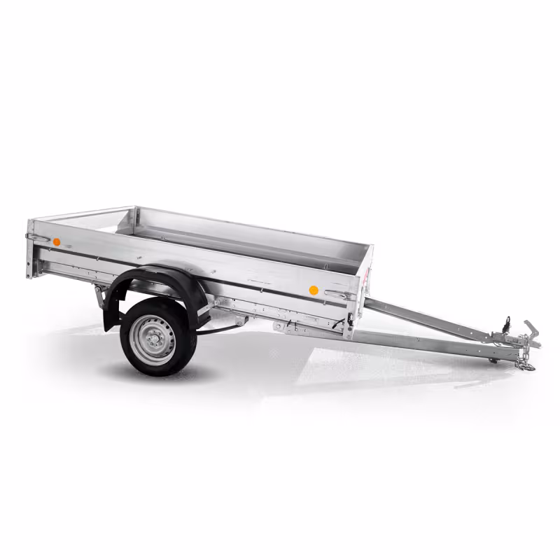 Прицеп бортовой одноосный Трейлер 829450 Прораб, 2.6х1.3 м, 13