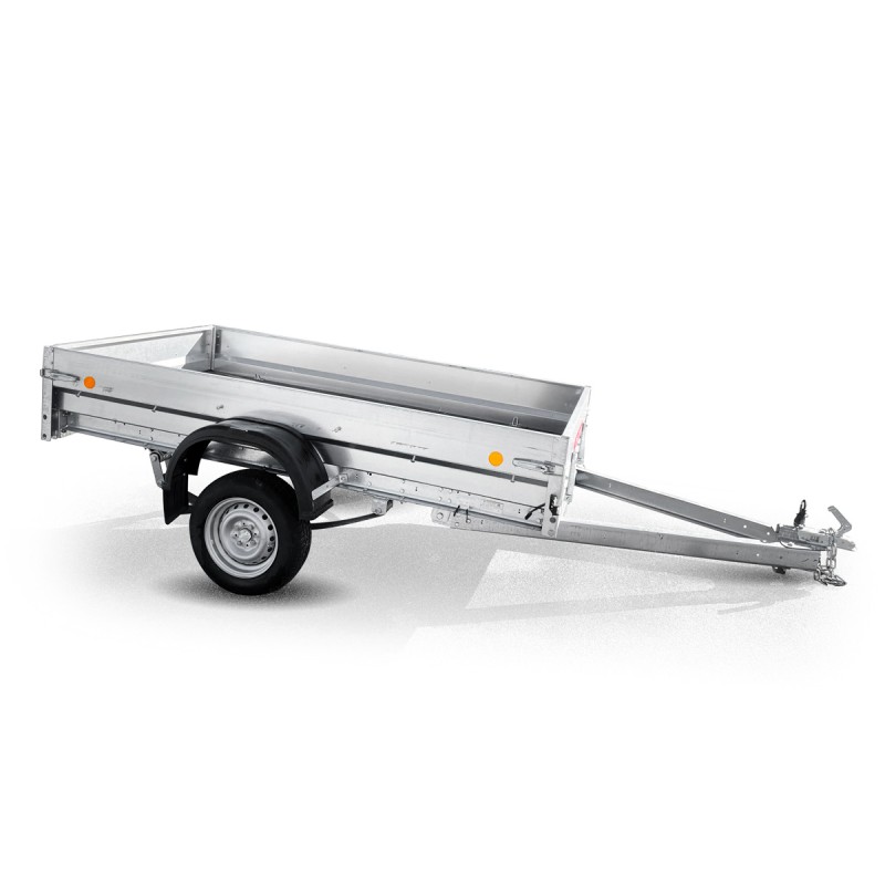 Прицеп бортовой одноосный Трейлер 829450 Прораб, 2.6х1.3 м, 13