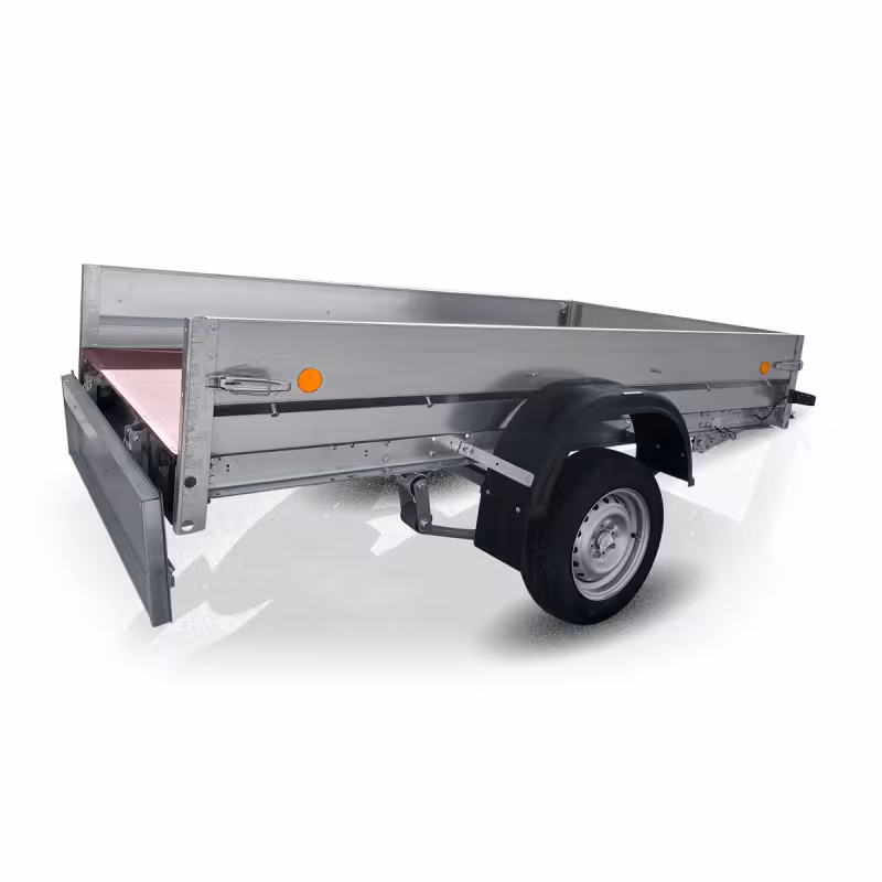 Прицеп бортовой одноосный Трейлер 829450 Прораб, 2.6х1.3 м, 13