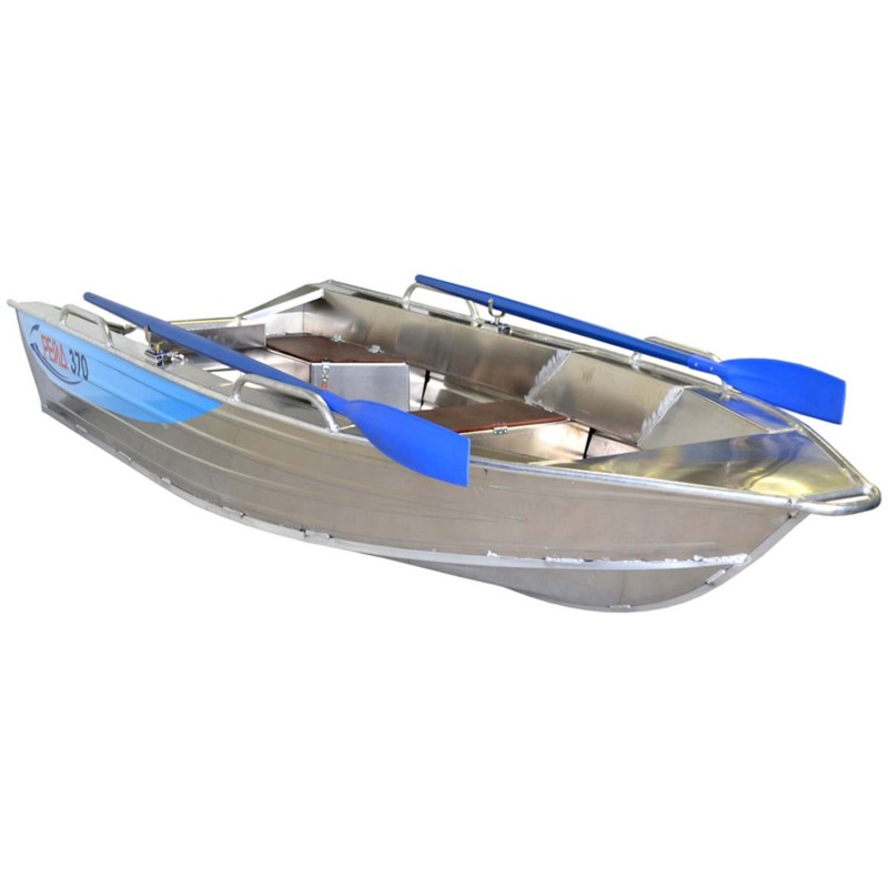 Лодка алюминиевая Рейд 370, серый