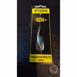 Блесна зимняя VETERAN 5,5 серебро/серебро