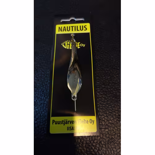 Блесна зимняя NAUTILUS 6 серебро/серебро