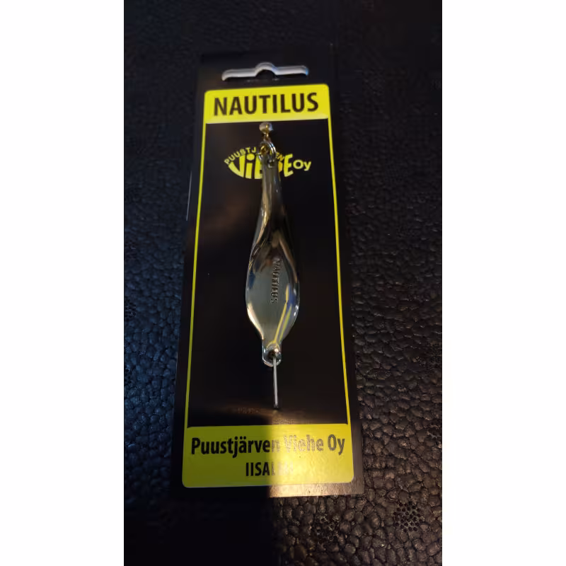 Блесна зимняя NAUTILUS 6 серебро/серебро