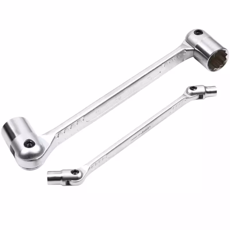 Набор ключей торцевых шарнирных Licota CK-384006, 6-19 мм, 7 предметов