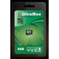 Карта памяти OltraMax microSDCH Class 4, 8 Gb