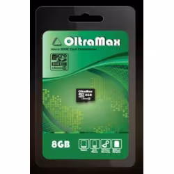Карта памяти OltraMax microSDCH Class 4, 8 Gb