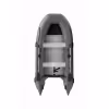 Надувная лодка ПВХ Gladiator Light B370AL, пайол алюминиевый, темно-серый
