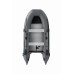 Надувная лодка ПВХ Gladiator Light B370AL, пайол алюминиевый, темно-серый