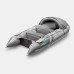 Надувная лодка ПВХ Gladiator C330AL, пайол алюминиевый, светло-серый/темно-серый