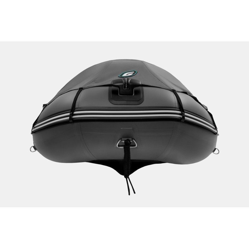 Лодка надувная ПВХ Gladiator  C330AL, пайол алюминиевый, темно-серый