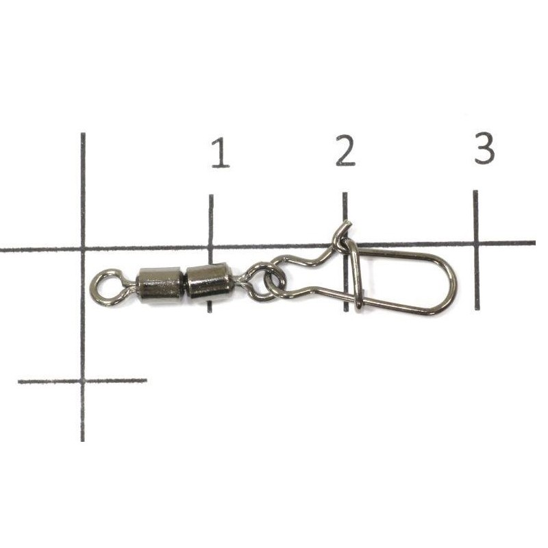 Вертлюг цилиндр двойной с застежкой Duo-Lock №6х1 12кг.BZ  (10шт)