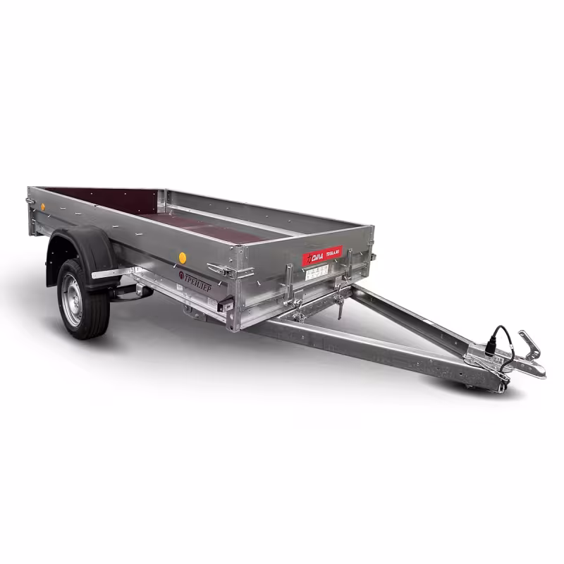 Прицеп бортовой одноосный Трейлер 829450, 3х1.5 м, 13
