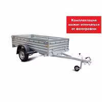 Прицеп бортовой одноосный МЗСА 817701.024, высокий борт