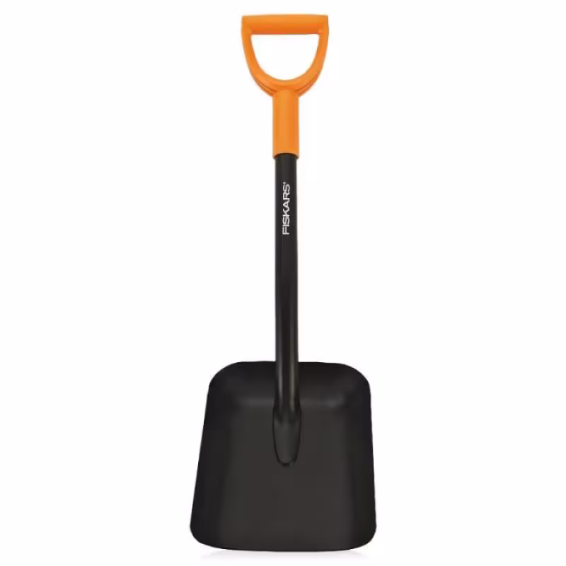 Лопата совковая укороченная Fiskars Solid 1026649