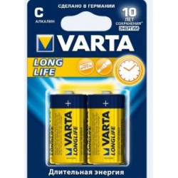 Батарейка VARTA Longlife Extra тип С LR14/343BL2