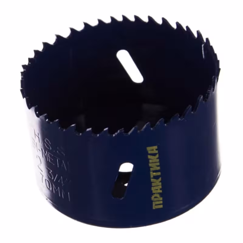 Коронка биметаллическая Практика 036-032, 70 мм 