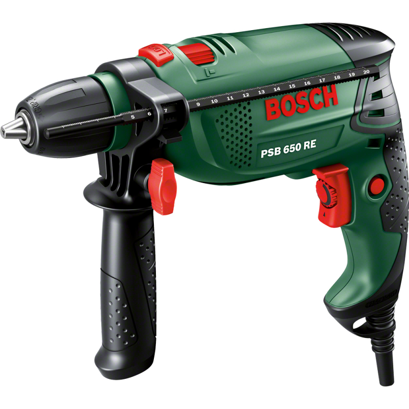 Дрель ударная сетевая Bosch PSB 650 RE 0.603.128.020