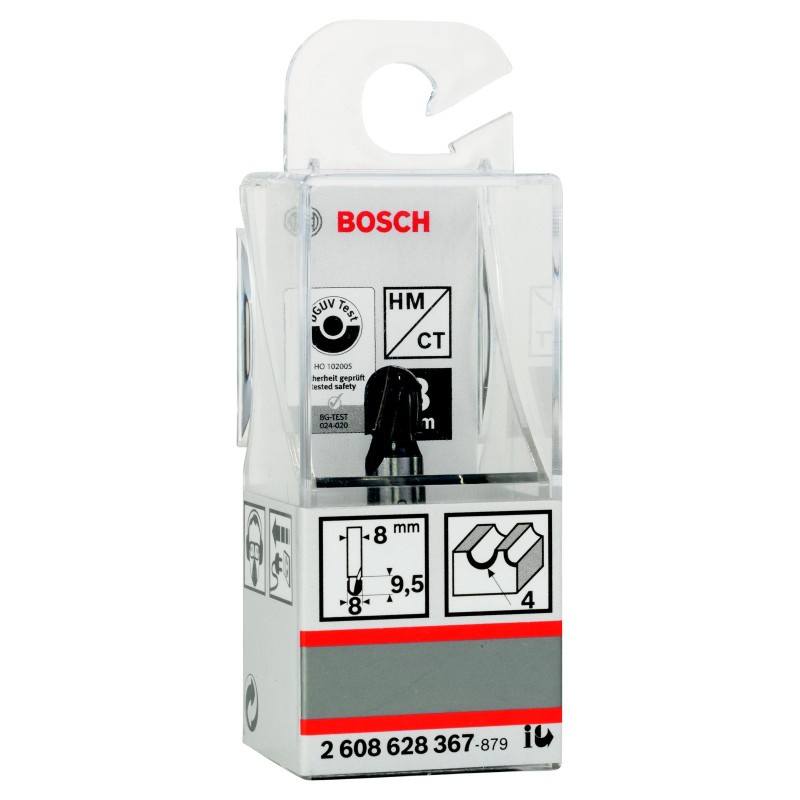 Фреза кромочная Bosch 2608628367, D=8 мм