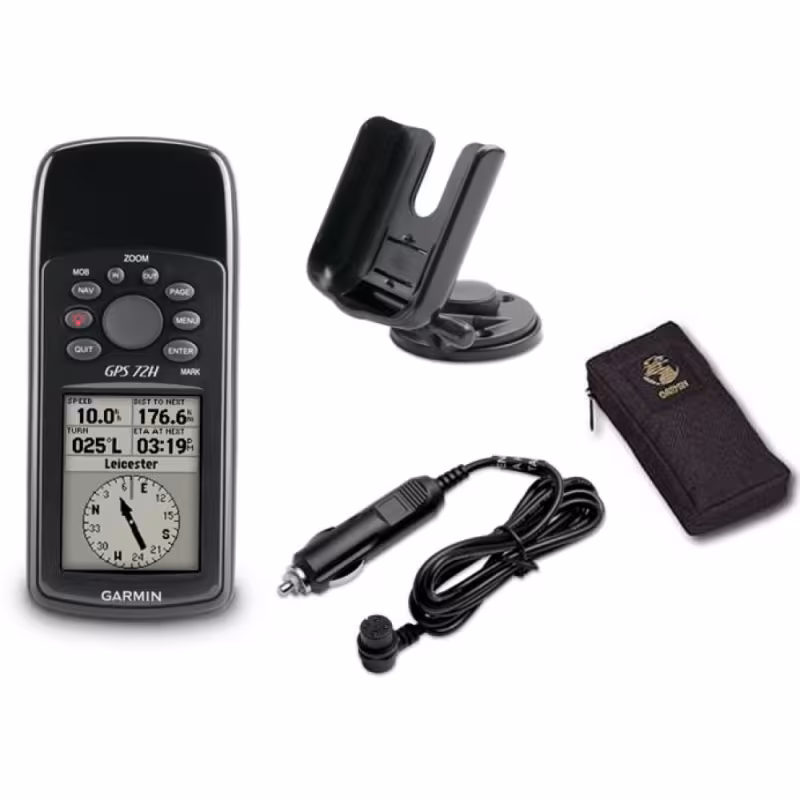 Туристический навигатор Garmin GPS 72H Marine Bundle, 010-00840-02, черный