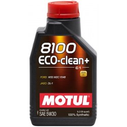 Масло моторное синтетическое Motul 8100 Eco-clean+ 5W30 C1, 1л