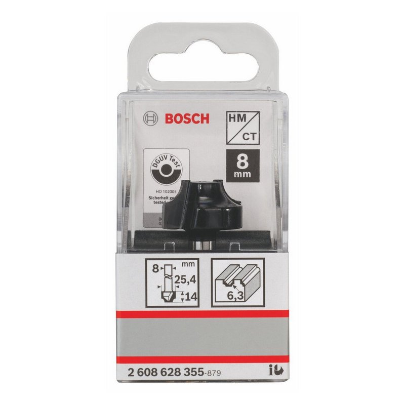 Фреза пазовая Bosch 2608628355, D=25,4 мм