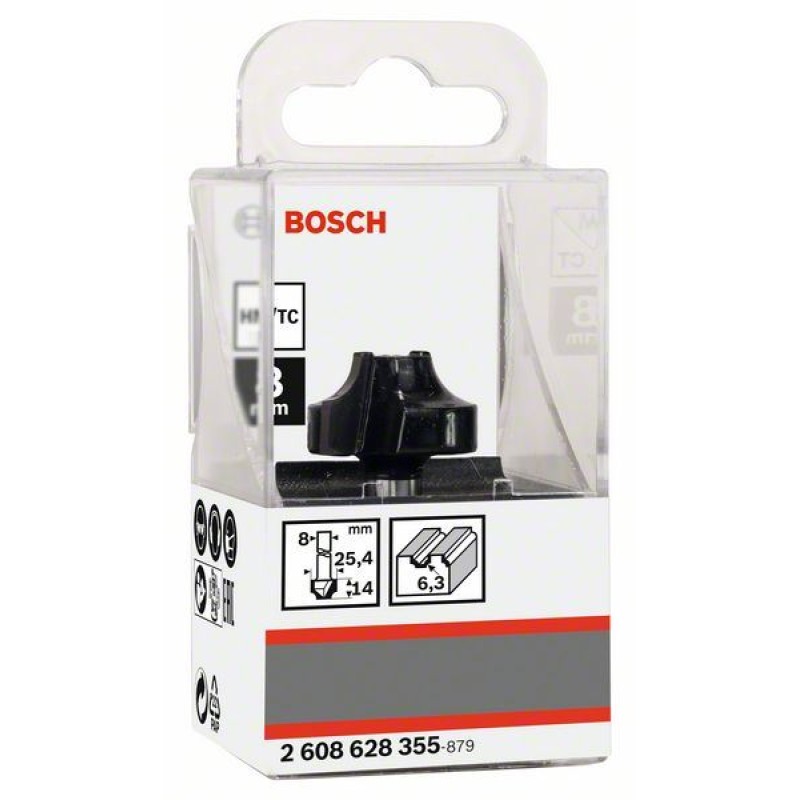 Фреза пазовая Bosch 2608628355, D=25,4 мм