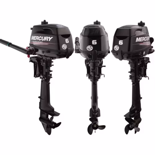 Лодочный мотор 4-тактный Mercury F 6 M, 6 л.с.