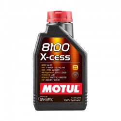 Масло моторное синтетическое Motul 8100 X-cess 5W40 SN/CF, 1л