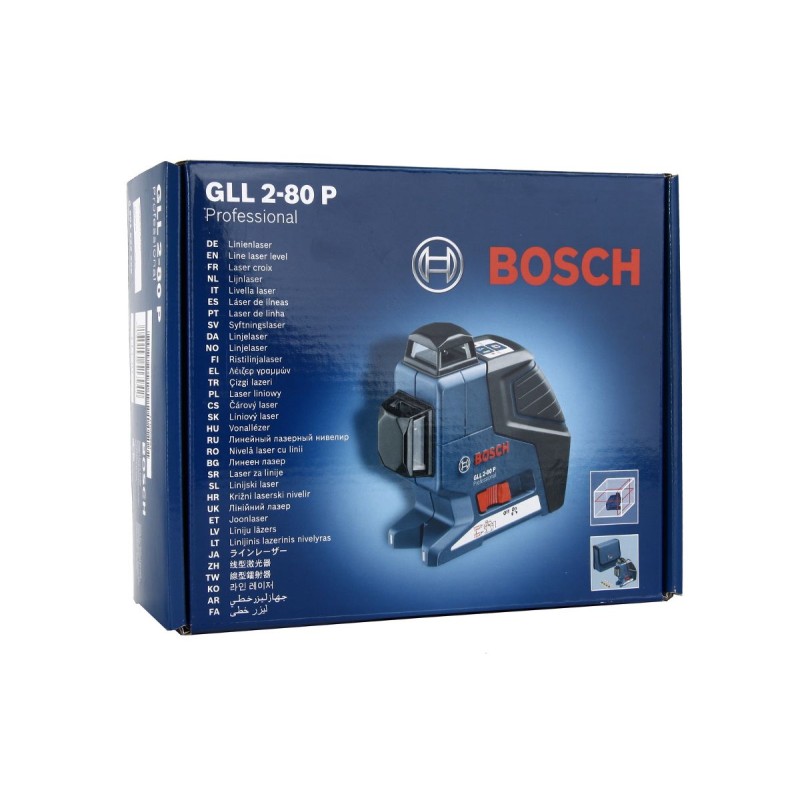 Нивелир лазерный Bosch Professional GLL 2-80