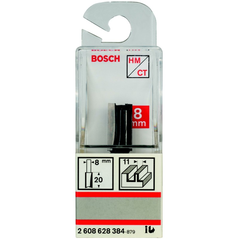 Фреза пазовая Bosch 2608628384, D=11 мм