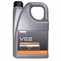 Масло моторное синтетическое для 2Т снегоходов Pure Polaris Ves Gold, 4л