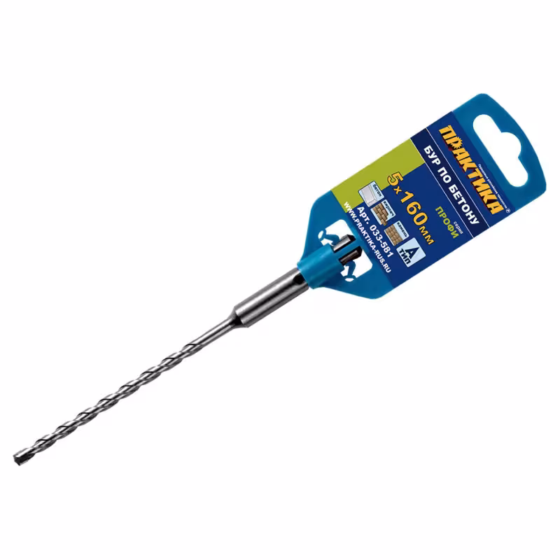 Бур SDS-Plus Практика 033-581, 5х100х160 мм
