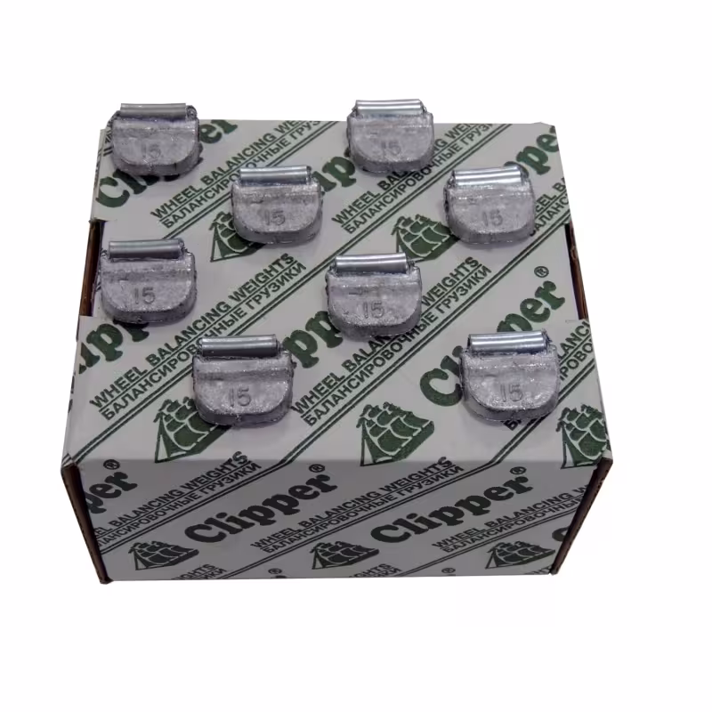 Грузики балансировочные для стальных дисков Clipper 15 г (100 шт.)