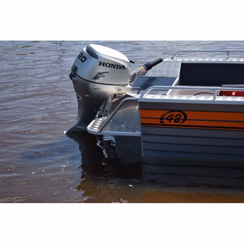 Лодка алюминиевая Wellboat 42
