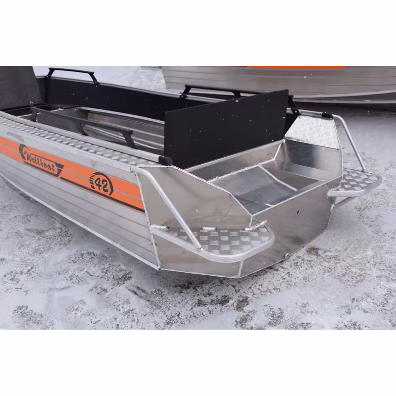 Лодка алюминиевая Wellboat 42