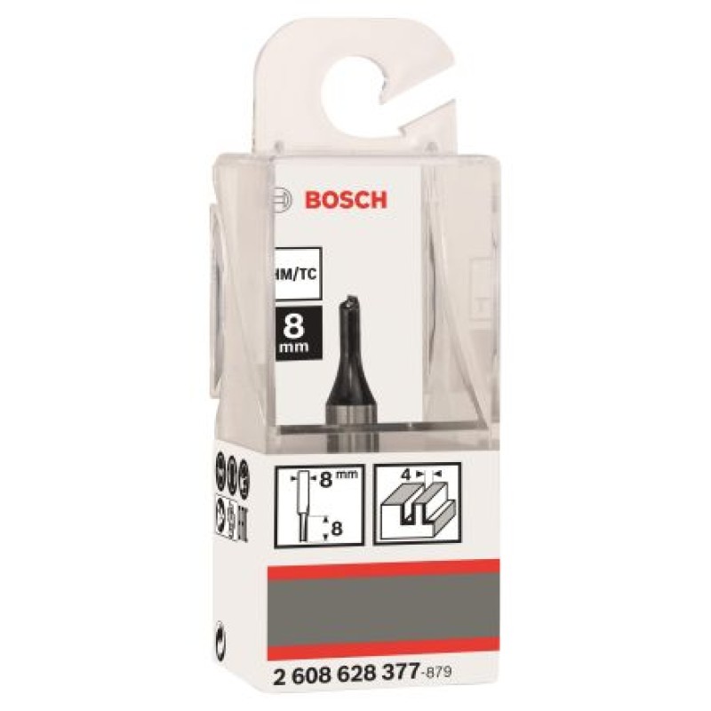 Фреза пазовая Bosch 2608628377, D=4 мм