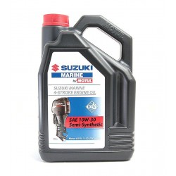 Масло моторное полусинтетическое для 4Т лодочных моторов Suzuki Marine by Motul 10W30, 5л