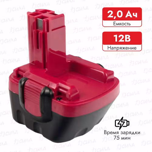 Аккумулятор Практика для электроинструмента Bosch (Ni-Cd, 12В, 2Ач)
