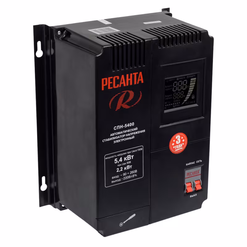 Стабилизатор напряжения Ресанта СПН-5400