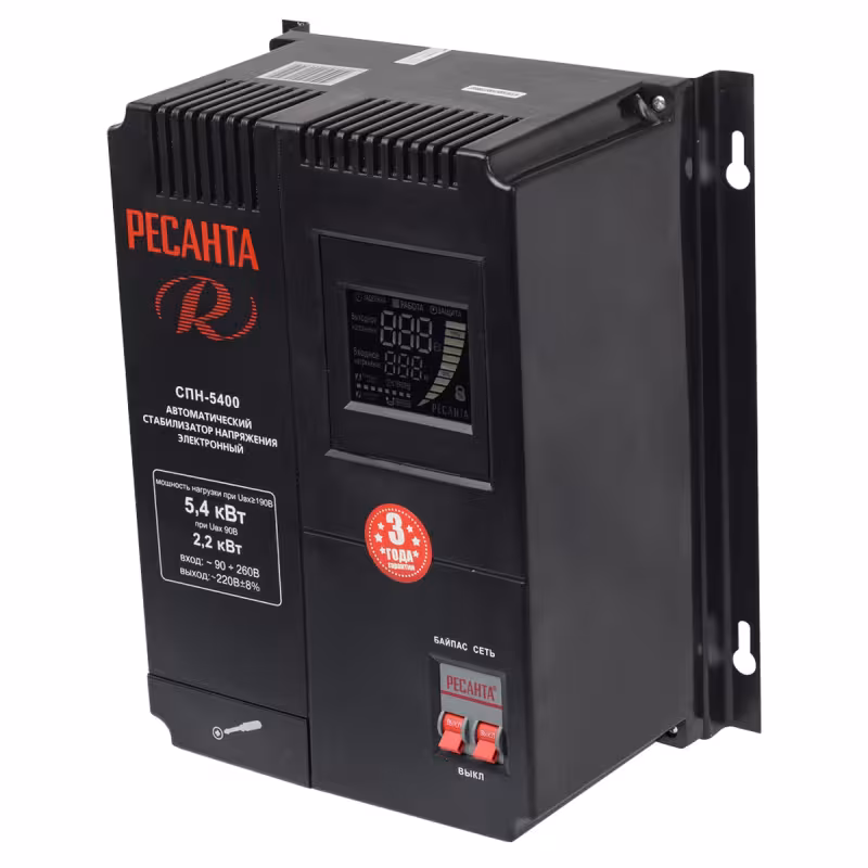Стабилизатор напряжения Ресанта СПН-5400