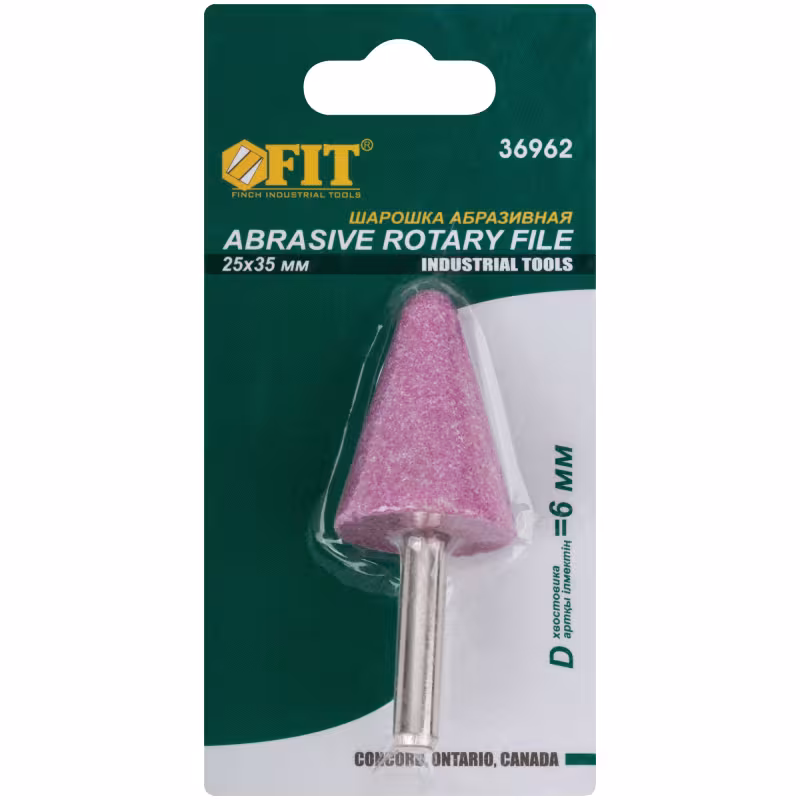 Шарошка абразивная по металлу Fit 36962