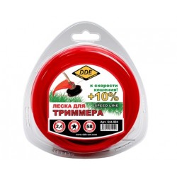 Корд триммерный DDE Speed Line, звезда, 2,4мм*58м