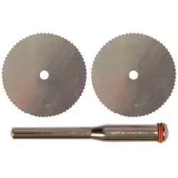 Круги отрезные пильные по дереву, пластику FIT 36933, 22х2 мм, 3 шт.