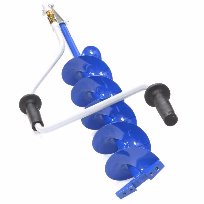 Ледобур ручной Волжанка Nero 150-1, синий