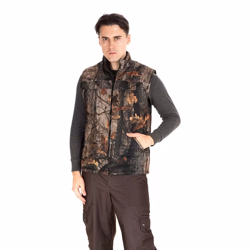 Жилет мужской Huntsman Беркут, ткань Алова, принт Лес, размер 48-50 (M)