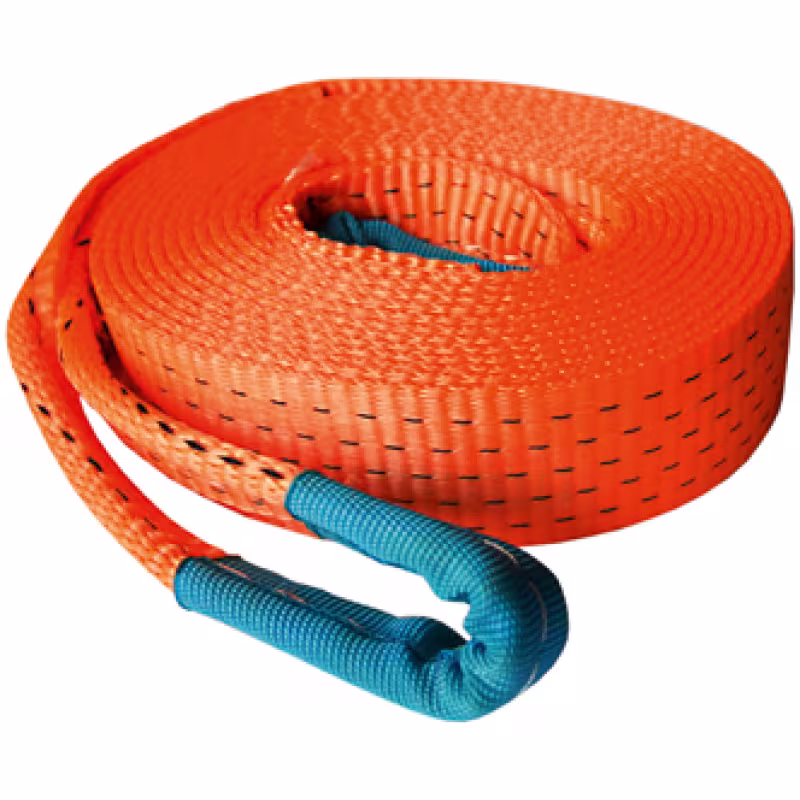 Трос буксировочный 8 т. лента 5м 